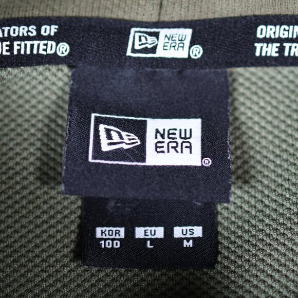 New Era Hoodie Mens Large Green Pullover Kangaroo Pocket Retro Graphic Southwest - Picture 8 of 9